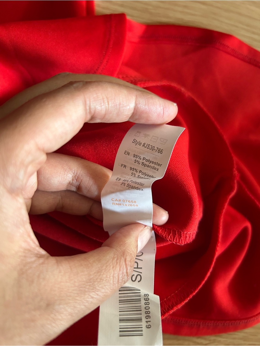 NWT ReVamped Red Ruffled Mini Dress Small - Picture 3 of 11